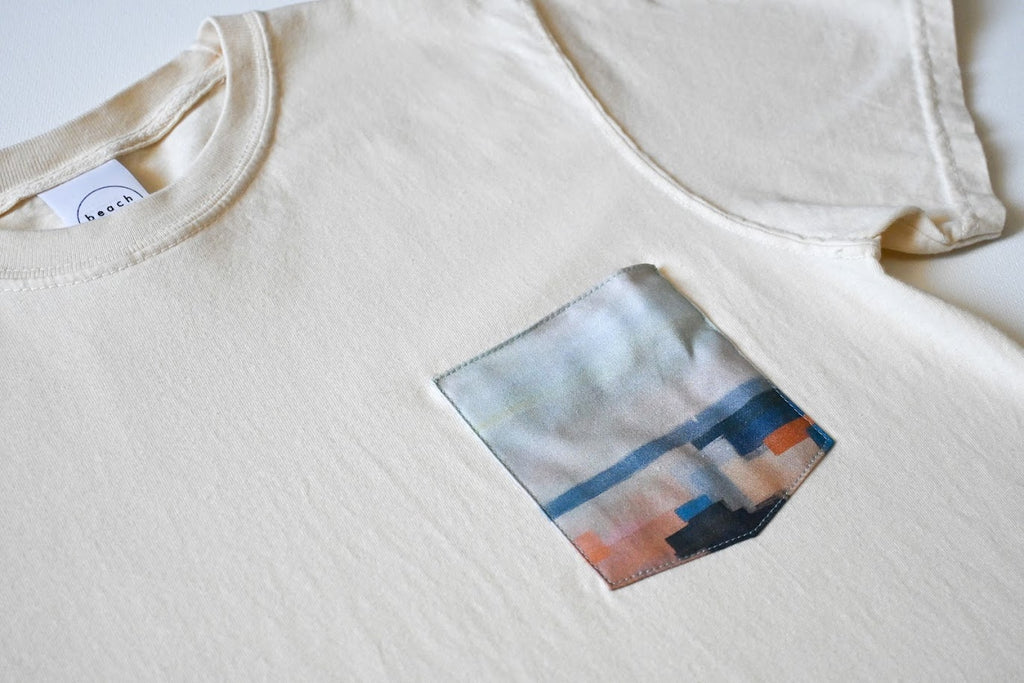 Art on the Pocket Tee Cream 2