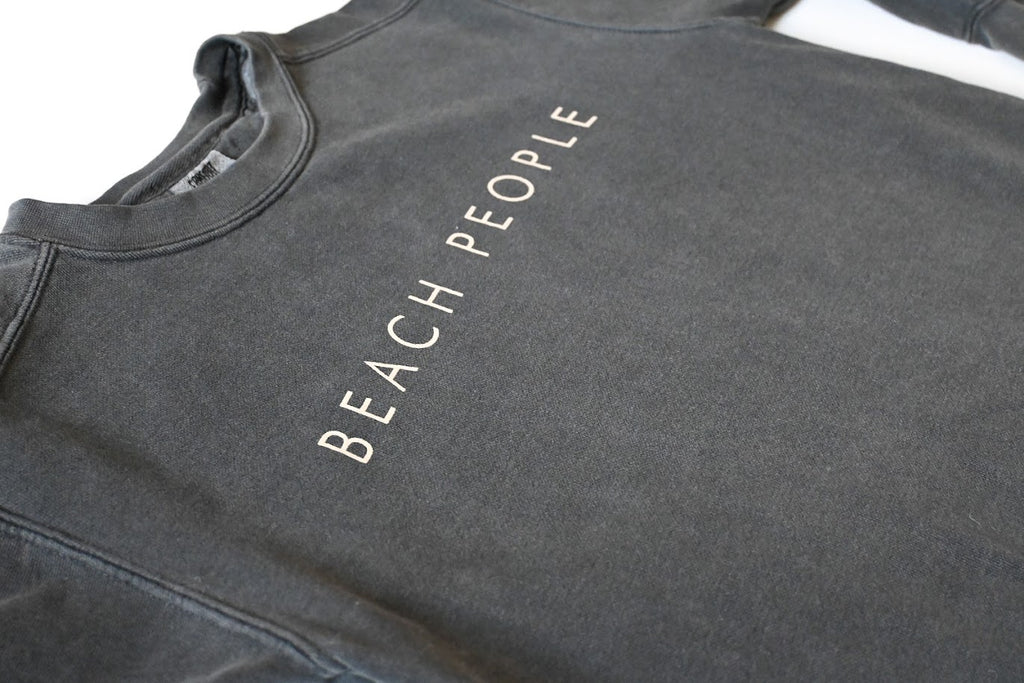Classic Heavy Crew Neck Sweatshirt Pepper 2