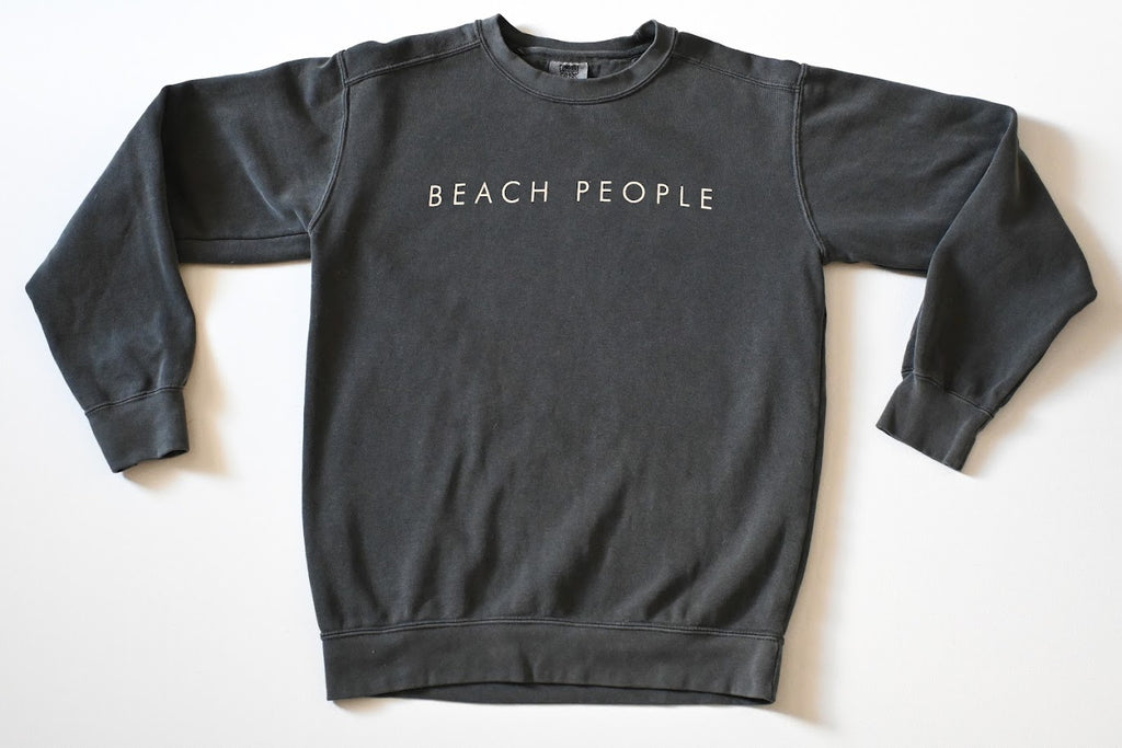 Classic Heavy Crew Neck Sweatshirt Pepper