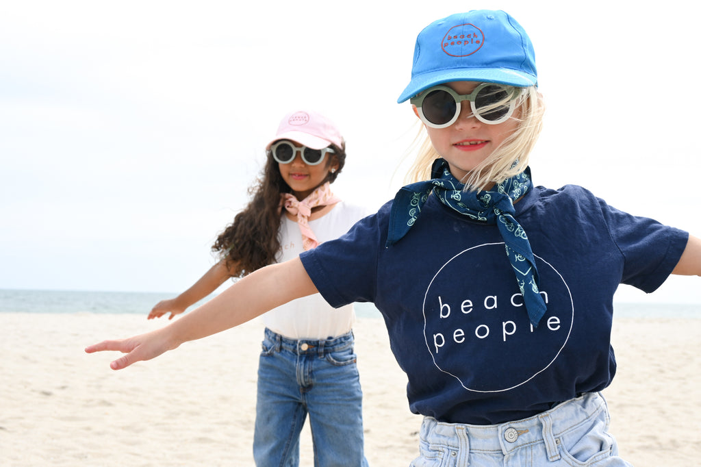 Embroidered Circle Youth Dad Hat Teal Teal