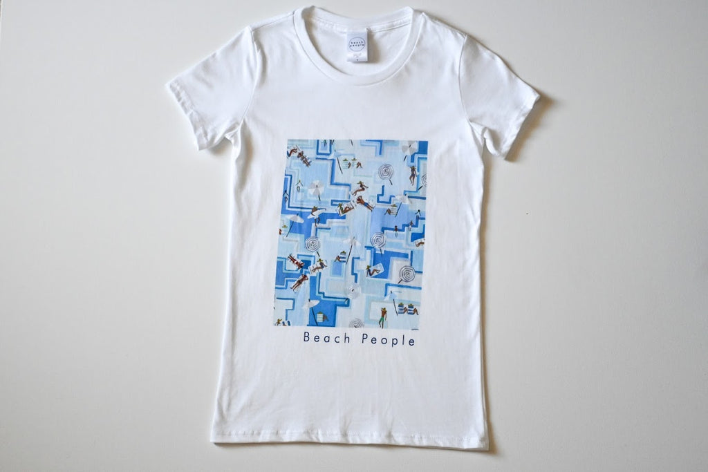 Women's Art Tee White